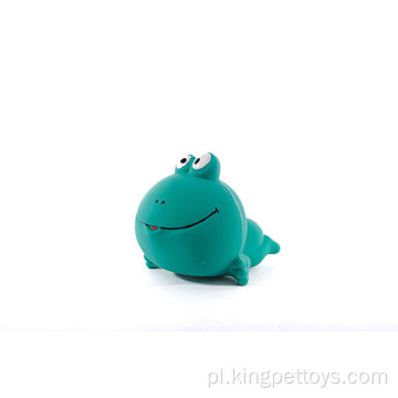 Squeaky Pet Latexy Toy Dog Toy Frog